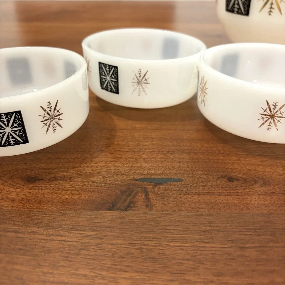 federal glass vintage set